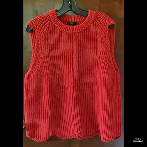 J Crew sleeveless sweater
